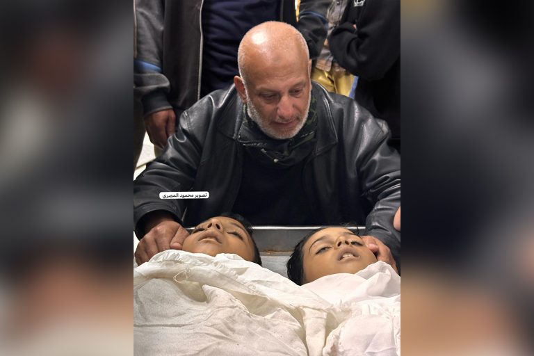 2anak syahid di Khanyounis