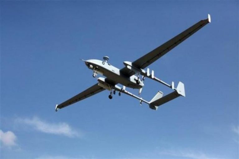 drone dijatuhkan saraya