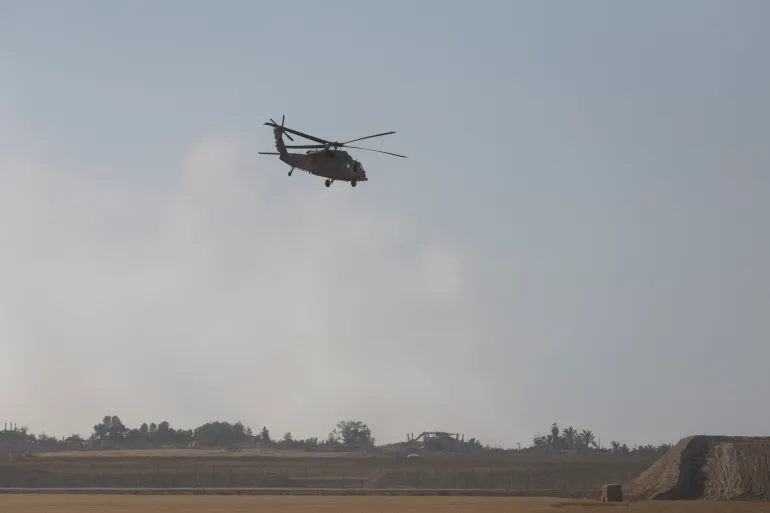 heli selamatkan mayat zionis