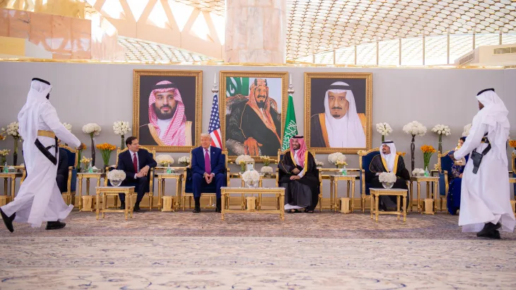 trump ke saudi