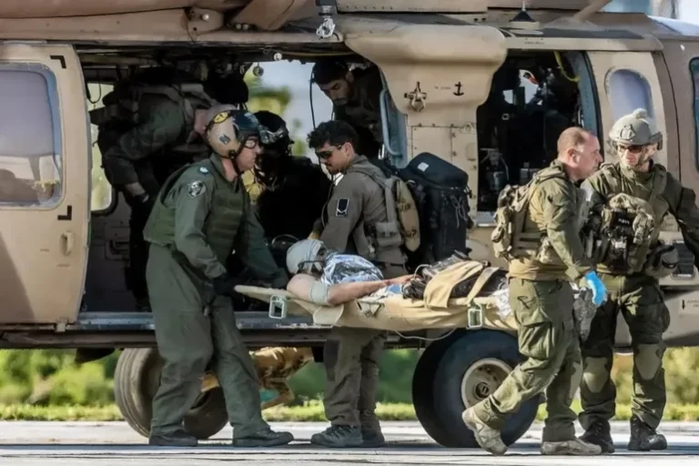 korban di barisan tentara zionis