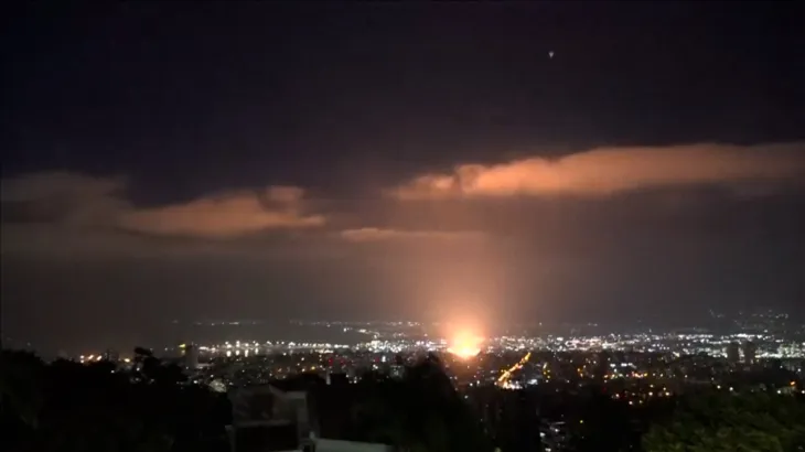 serangan iran ke seluruh negara zionis
